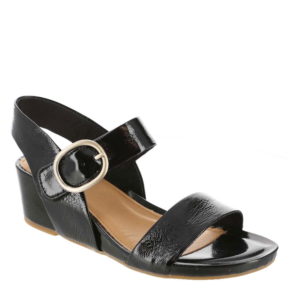 Sofft Mujeres Vaya Negro Patente 11 Medio