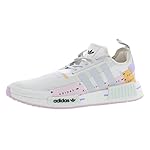 adidas Originals NMD R1 Zapatos para mujer Talla 7.5, Color: Blanco/Rosa/Lavanda