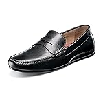 Florsheim Acelerador Penny Black II 9 Medium para hombre