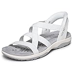 Skechers Reggae Slim - Zapatillas sin cordones Stretch Flex con manos libres para muj