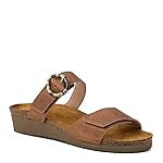 NAOT Calzado Mujer Anabel Sandalia Latte Cuero Marrón -11-11.5 M US
