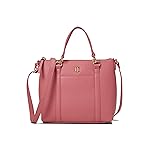 Tommy Hilfiger Mujer Odette II Convertible Tz Satchel Inglés Rosa Mediano