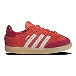 adidas Orininals Samba - Niña pequeña (JS3530, rojo brillante/blanco crema/rojo equip