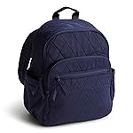 Vera Bradley Performance Twill Bancroft Mochila para Mujer, Peacoat, Talla única