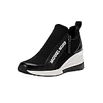 Michael Kors Willis - Zapatillas de cuña para mujer, color negro, 10