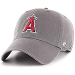 '47 Gorra ajustable New York Yankees Clean Up MLB, Los Angeles Angels gris oscuro, ta