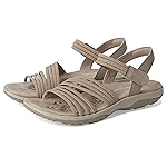 Skechers REGGAE SLIM - COFFEE RUN, Sandalia con tira trasera ajustable y elástica par