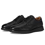 Florsheim Launch Plain Toe Oxford para hombre, negro, 11,5 mediano