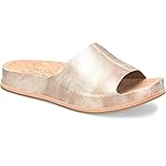 Sandalia sin cordones KORK-EASE Tutsi para mujer, Panna Cotta dorado claro (bronceado