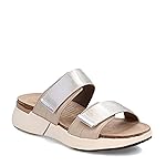 NAOT Sandalia Calliope para mujer Soft Ivory Lthr/Soft Silver Lthr/Plata Gris Correa 