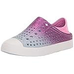 Skechers Guzman Steps - Zapatillas Glitterland para niñas, Azul Claro/Rosa, 11