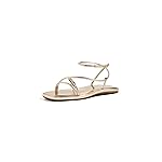 Loeffler Randall Noor Sandalias con tiras para mujer, champán, 8.5 mediano EE. UU.