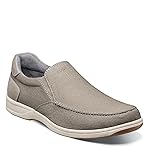 Florsheim Lakeside Canvas Moc Toe Slip On para hombre, 13 2E US, gris