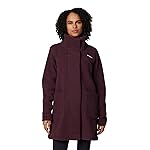 Columbia Panorama Chaqueta larga para mujer, Moonvista, 1X Plus