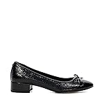 Dune London Hollies, Zapatos de tacón para Mujer, Reptil sintético Negro, 8
