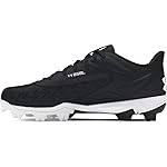 Under Armour Zapatillas de béisbol Leadoff Low RM 3.0 para hombre, (001) Negro/Negro/