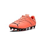 Puma, Unisex-Niño, ATTACANTO Firm, Zapatos de fútbol para terreno artificial, Rojo br