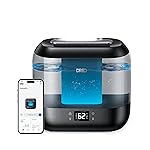 Humidificadores inteligentes Dreo para dormitorio, humidificador de gran tamaño de 4 