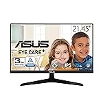 Monitor ASUS de 22" (21,45" visibles) 1080P Eye Care (VY229HE) - Full HD, IPS, 75 Hz,