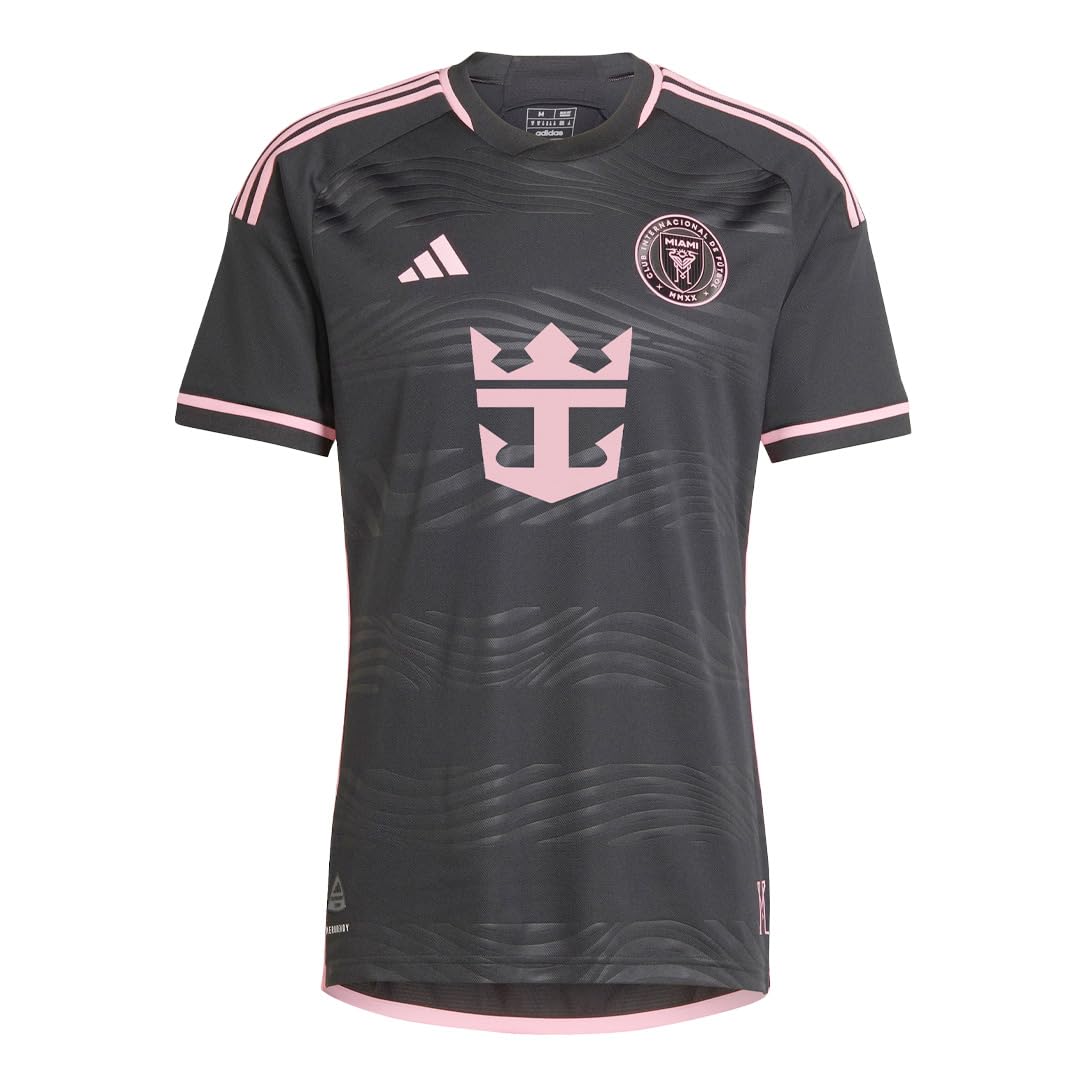 adidas Inter Miami CF Camiseta de visitante auténtica para hombre 23/24 (EE. UU., Alp