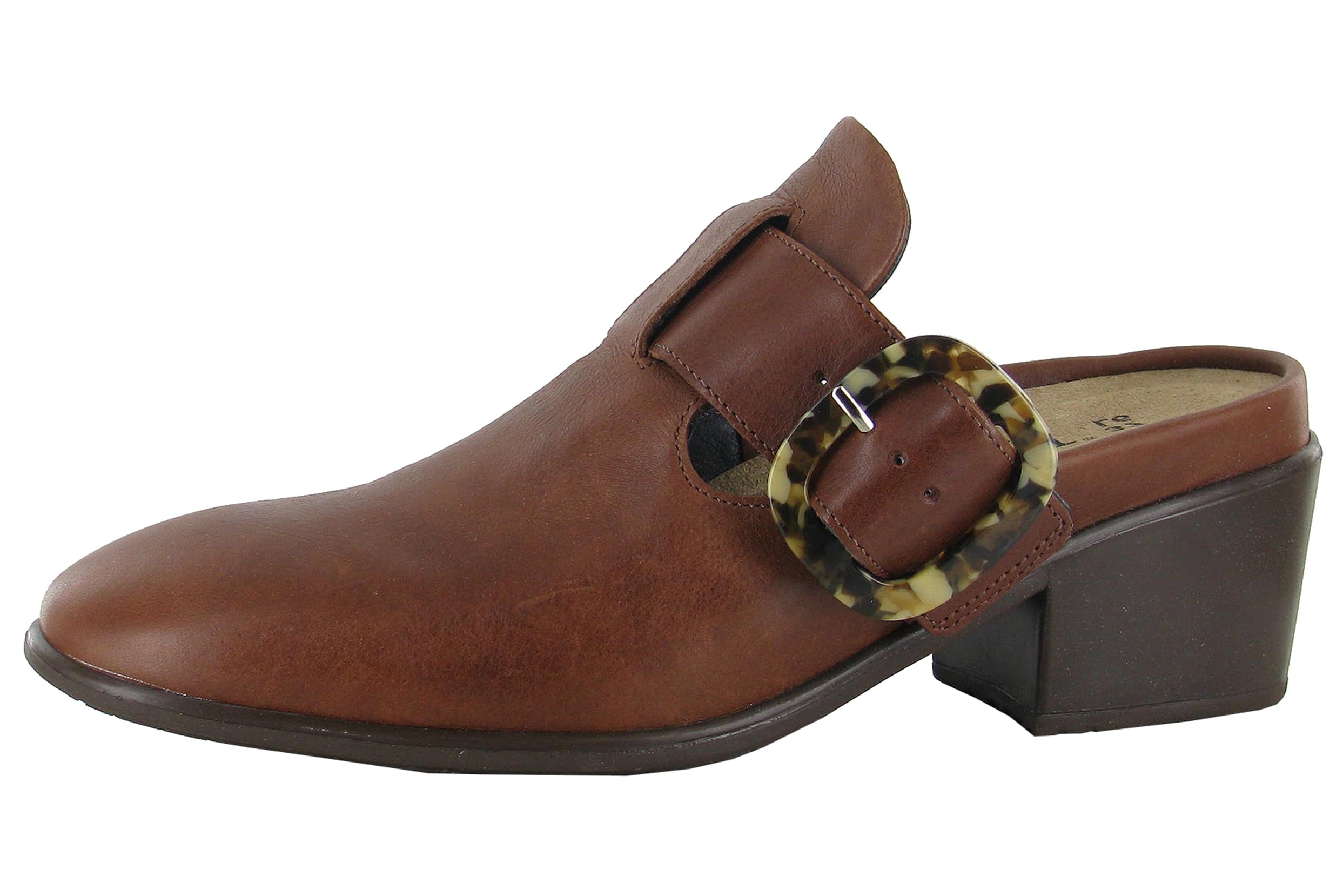 NAOT Footwear Women's Choice Mule Cuero Castaño Suave - 11 M US