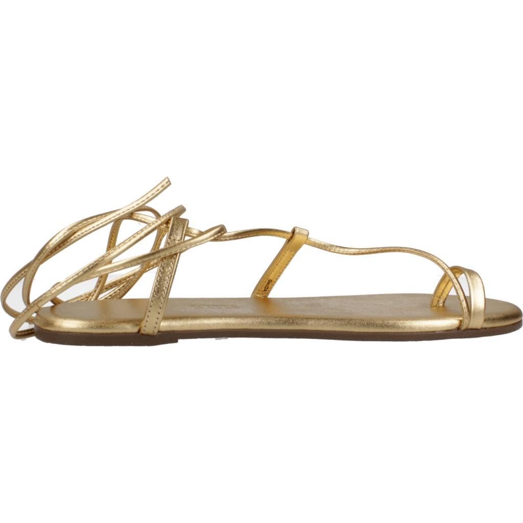 TKEES Jo - Zapatos planos para mujer - Parte superior de cuero - Cierre envolvente al