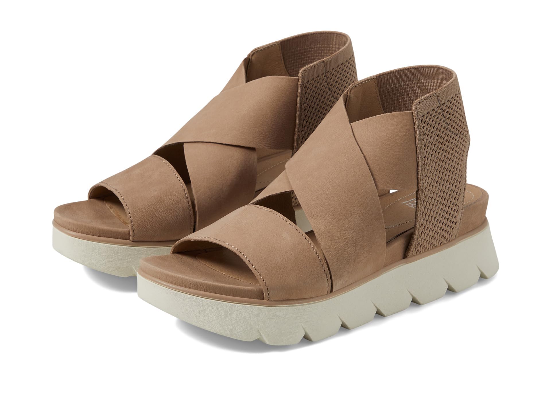 Eileen Fisher Chant Sandalia para Mujer, Piedra, 9