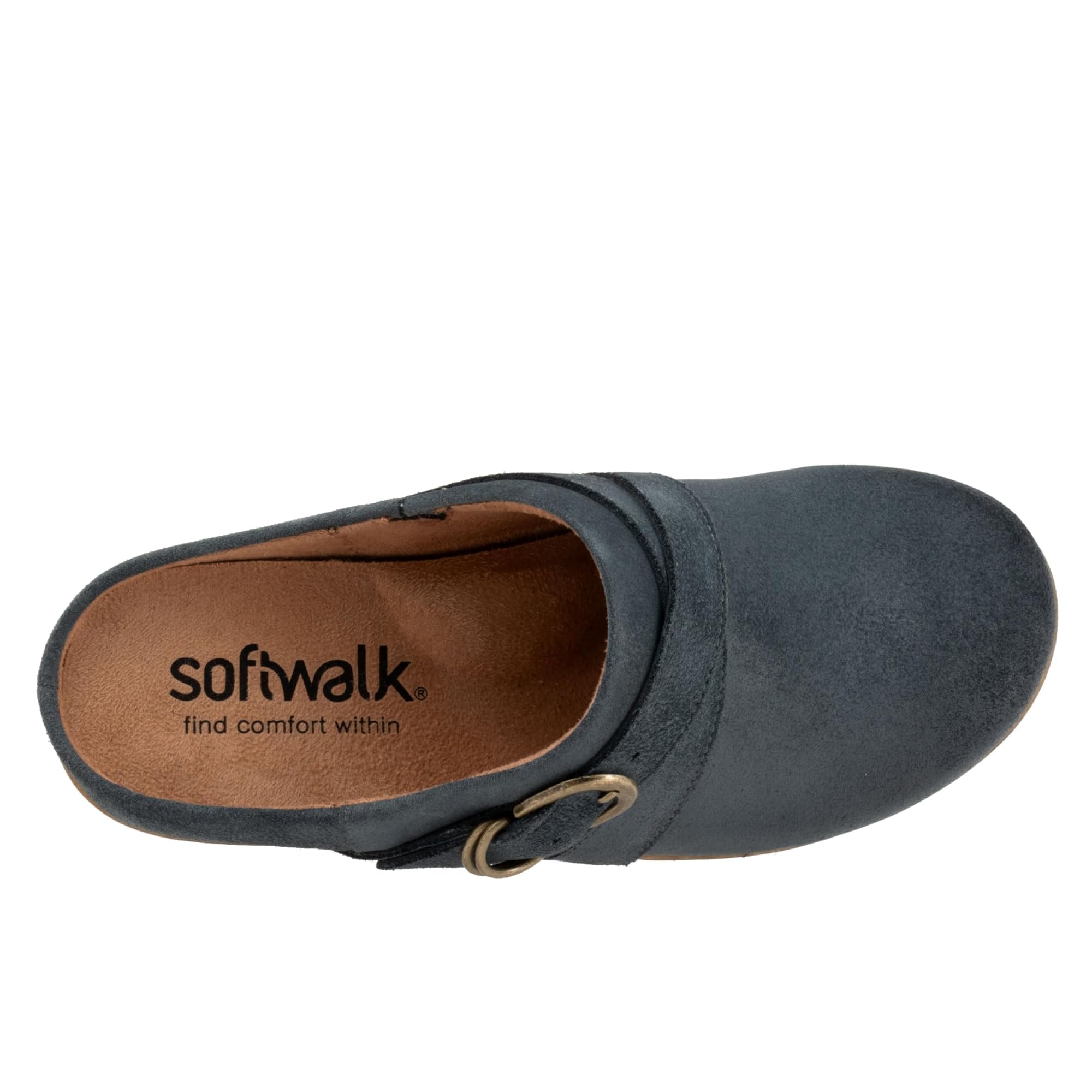 SoftWalk Asmara - Ante ahumado para mujer, 9,5 de ancho