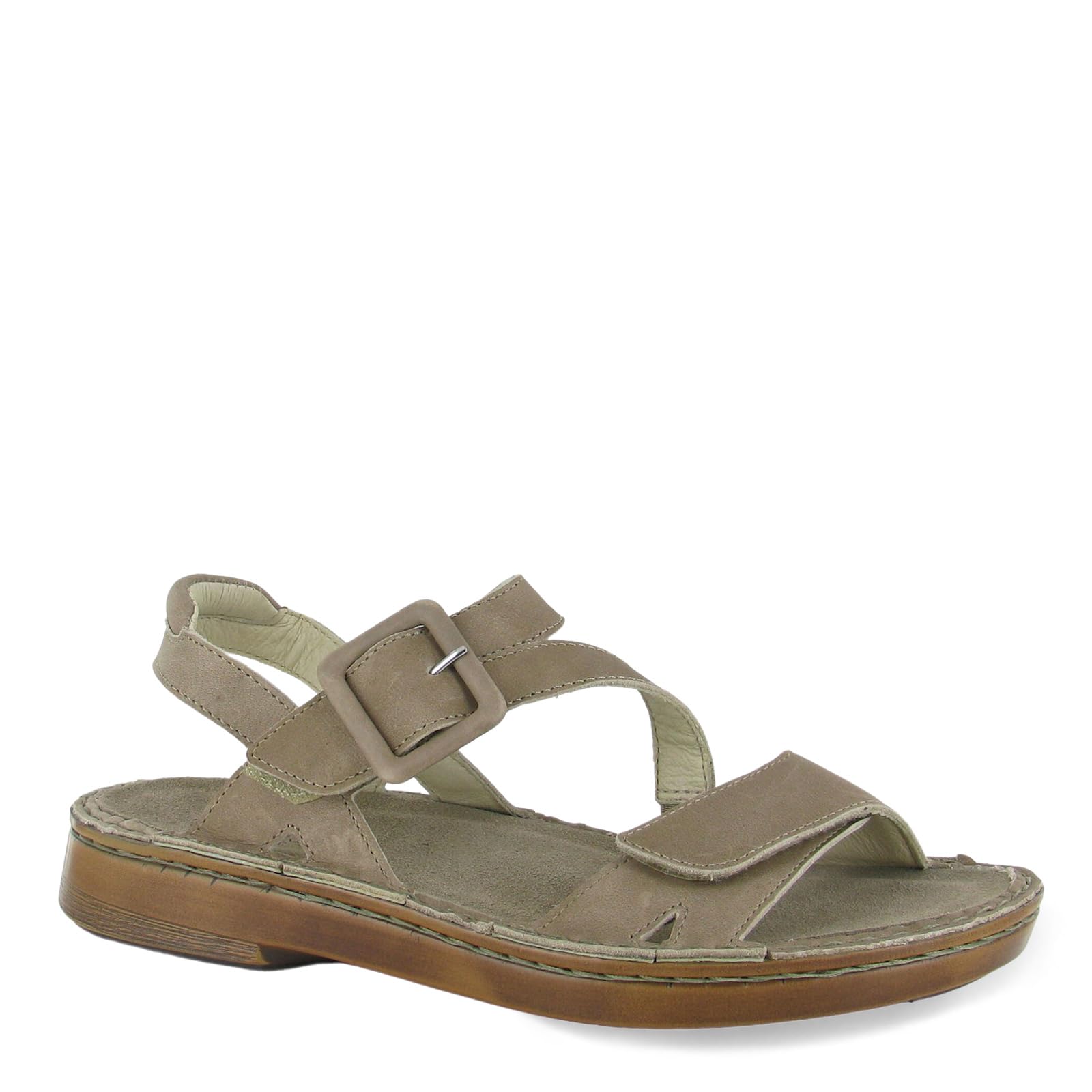 NAOT Footwear Sandalias Castelo para Mujer Cuero Beige Caqui - 10 W US
