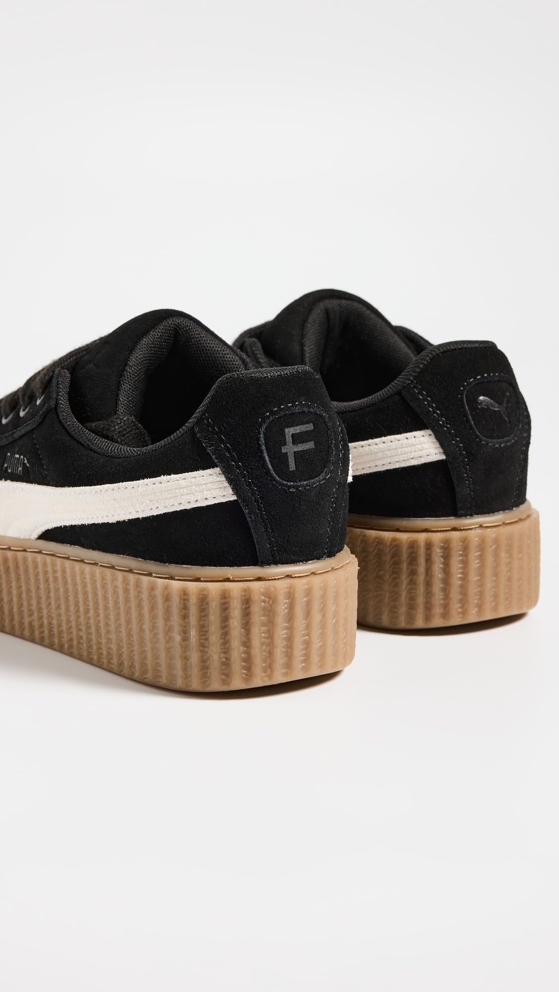 PUMA Creeper Fenty - Zapatillas deportivas para mujer, color negro, 9 mediano EE. UU.