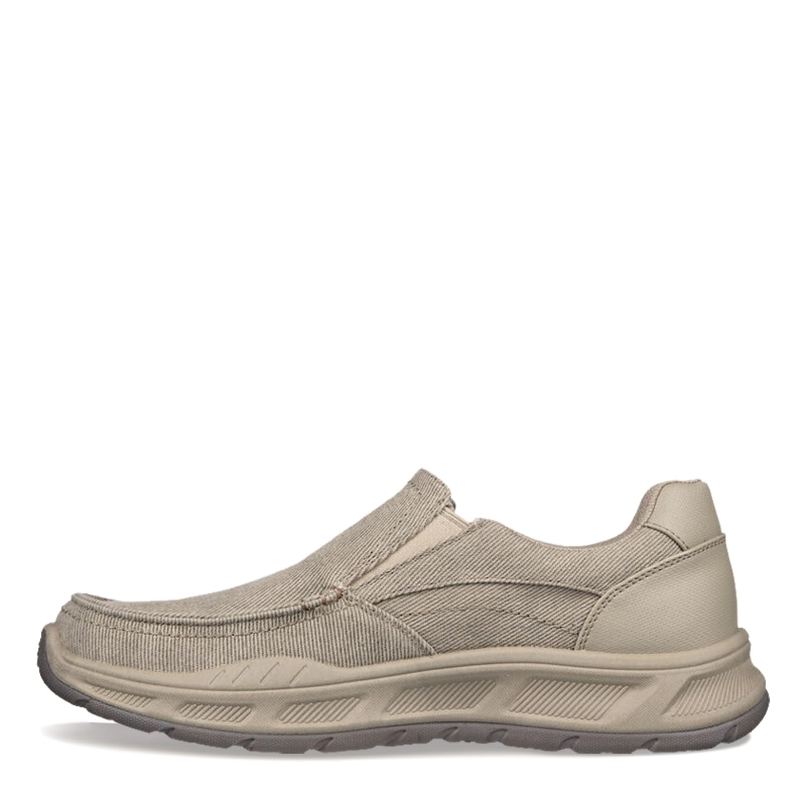 Skechers Hombre, ajuste relajado: Cohagen - Vierra Sneaker - Ancho extra ancho Taupe