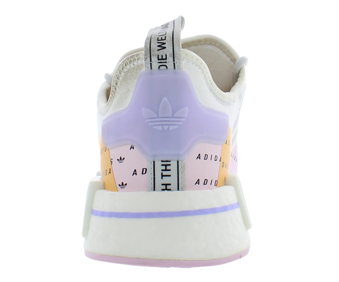 adidas Originals NMD R1 Zapatos para mujer Talla 7.5, Color: Blanco/Rosa/Lavanda