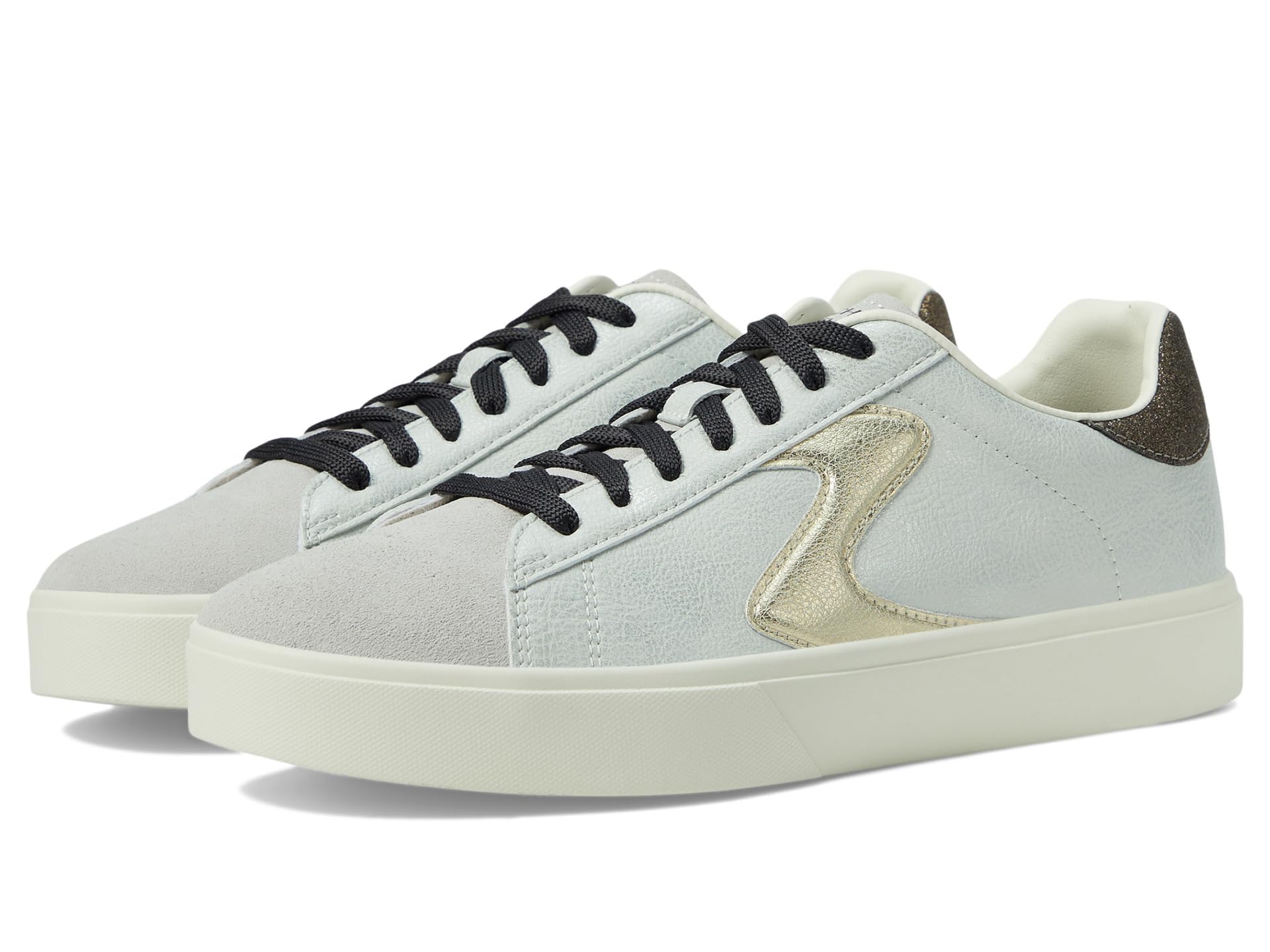 Skechers Court Classics Eden LX Distressed Gris claro/Negro 9 B (M)