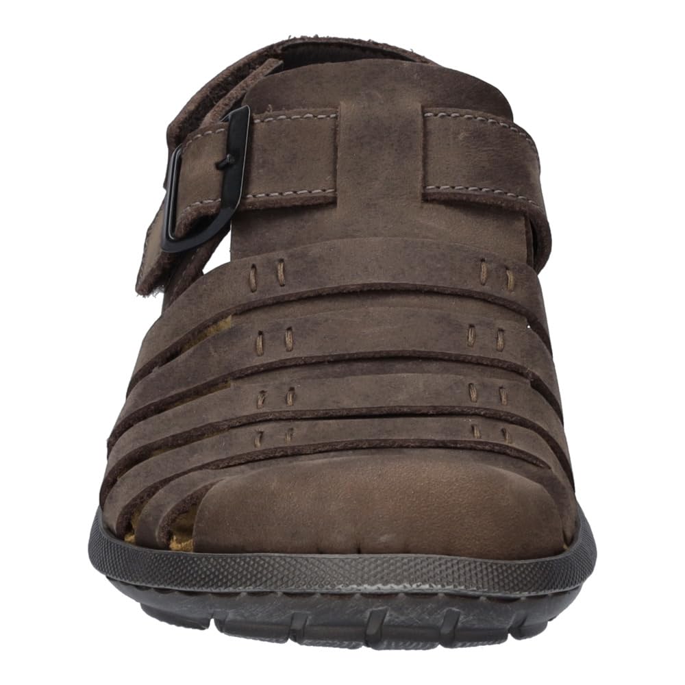 Josef Seibel Logan 70 Sandalia de pescador para hombre, Mocca, EU 44 (US 10.5) Median