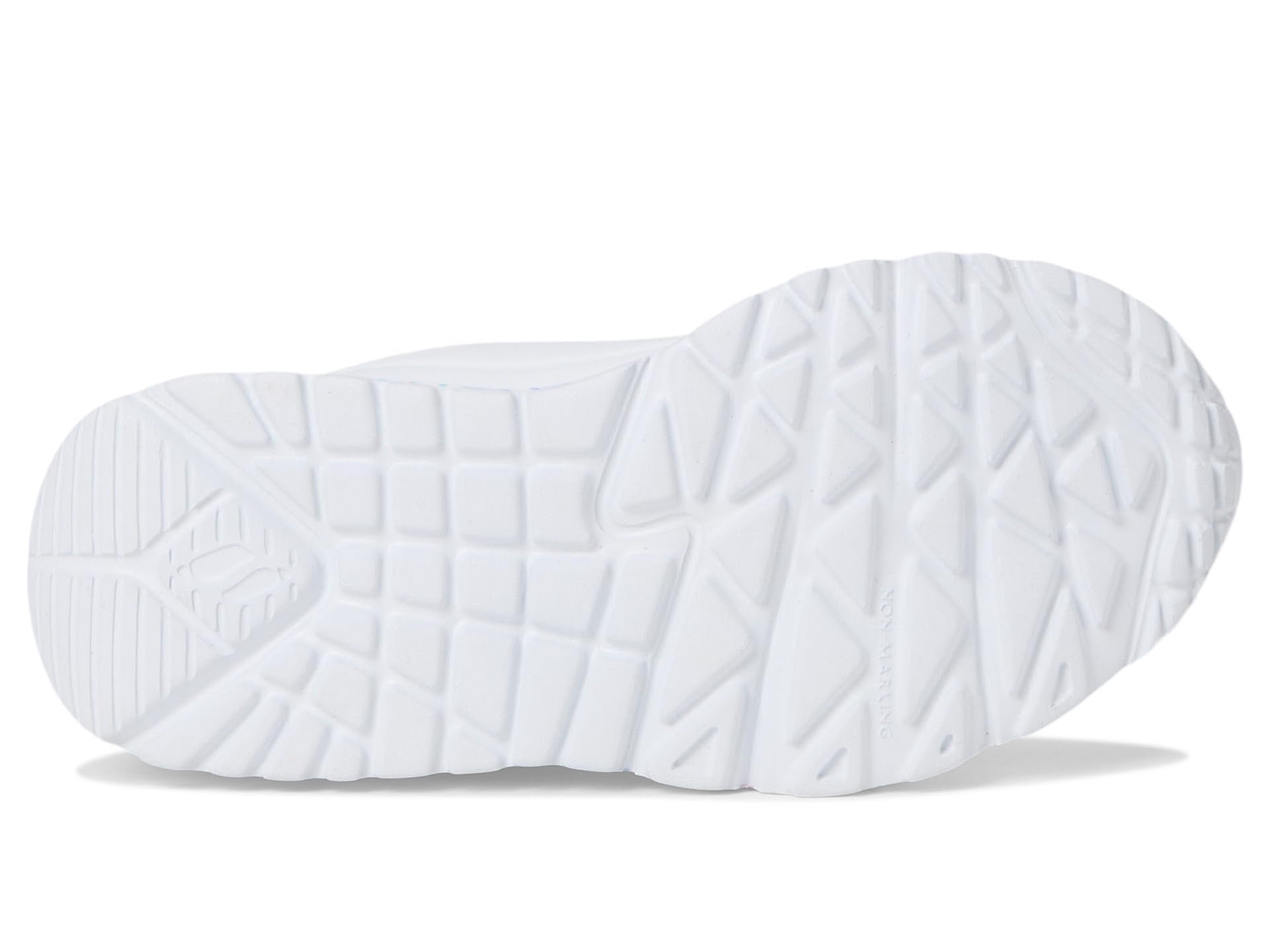 Skechers Uno Lite - Lovely Luv 314976L para mujer (niño pequeño/niño grande) Blanco/R