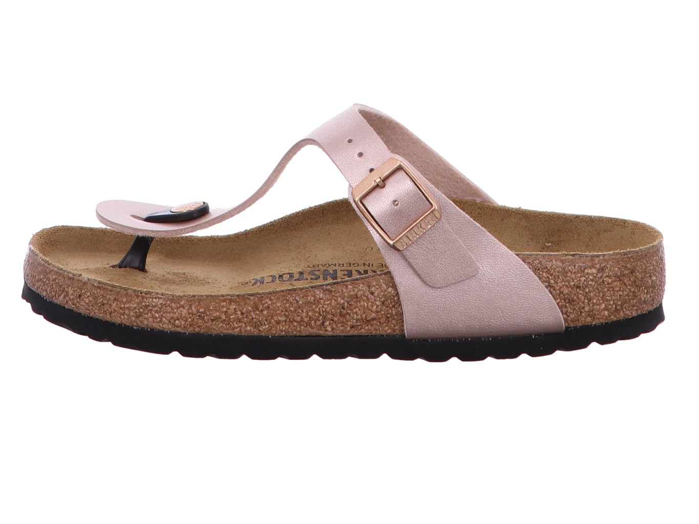 Birkenstock Sandalias unisex Gizeh BS Birko-Flor cobre 9 W / 7 M US