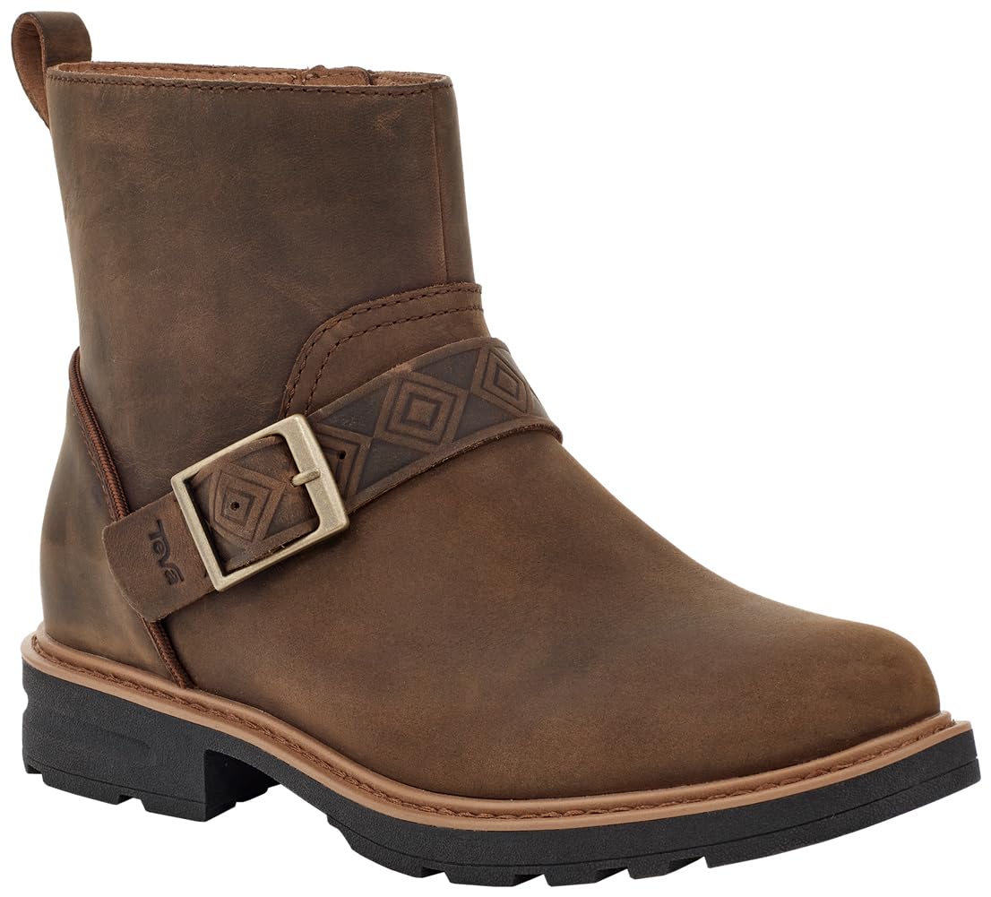 Teva Hebilla Rowena para mujer, Bisonte, 9.5 M US