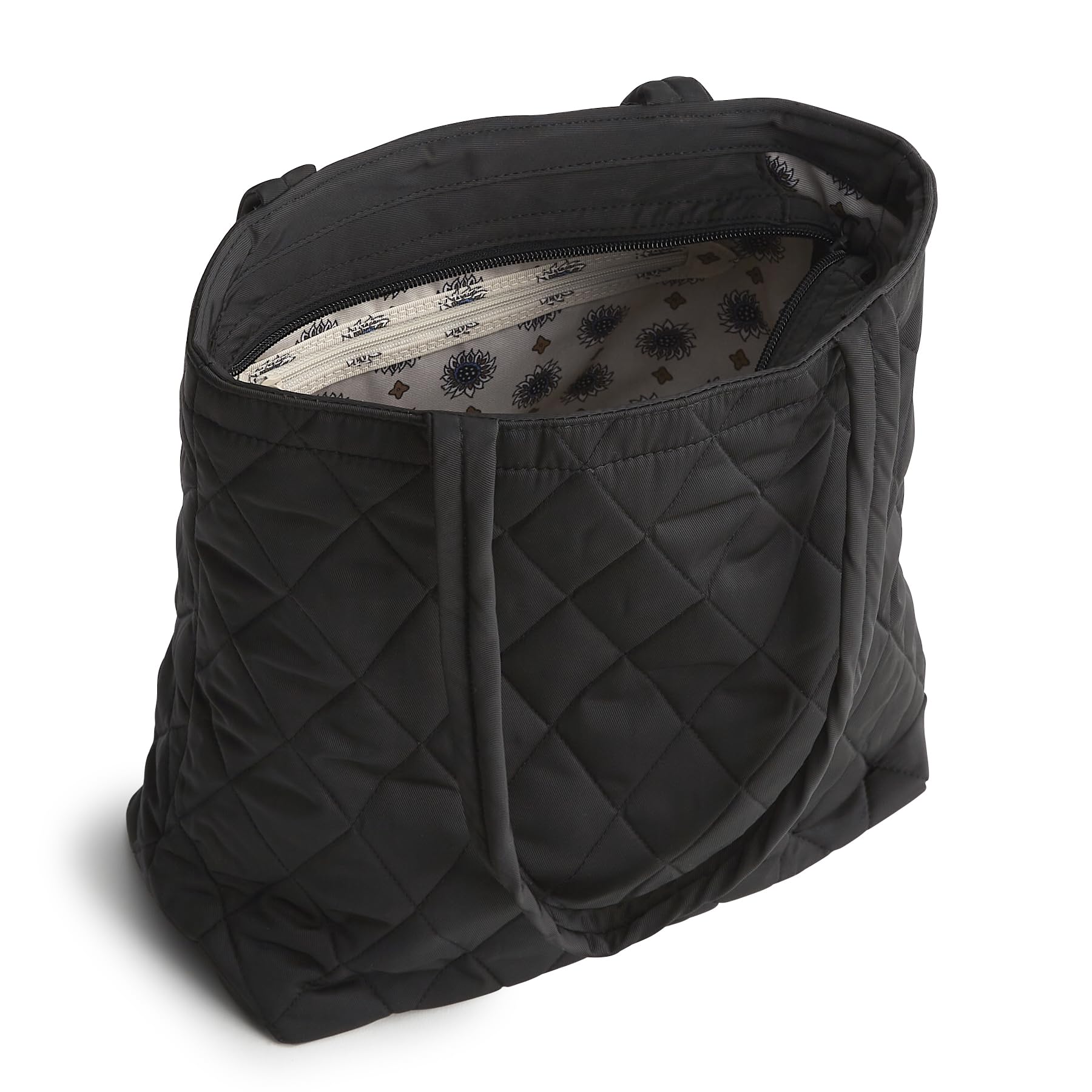 Vera Bradley Bolso tote original pequeño de sarga Performance para mujer, Noche sin l