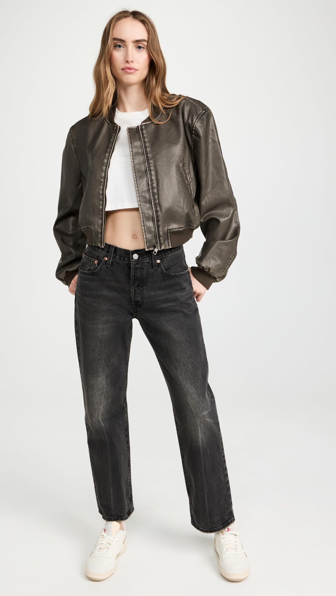 Lioness Allure Bomber Mujer, Carbón, M