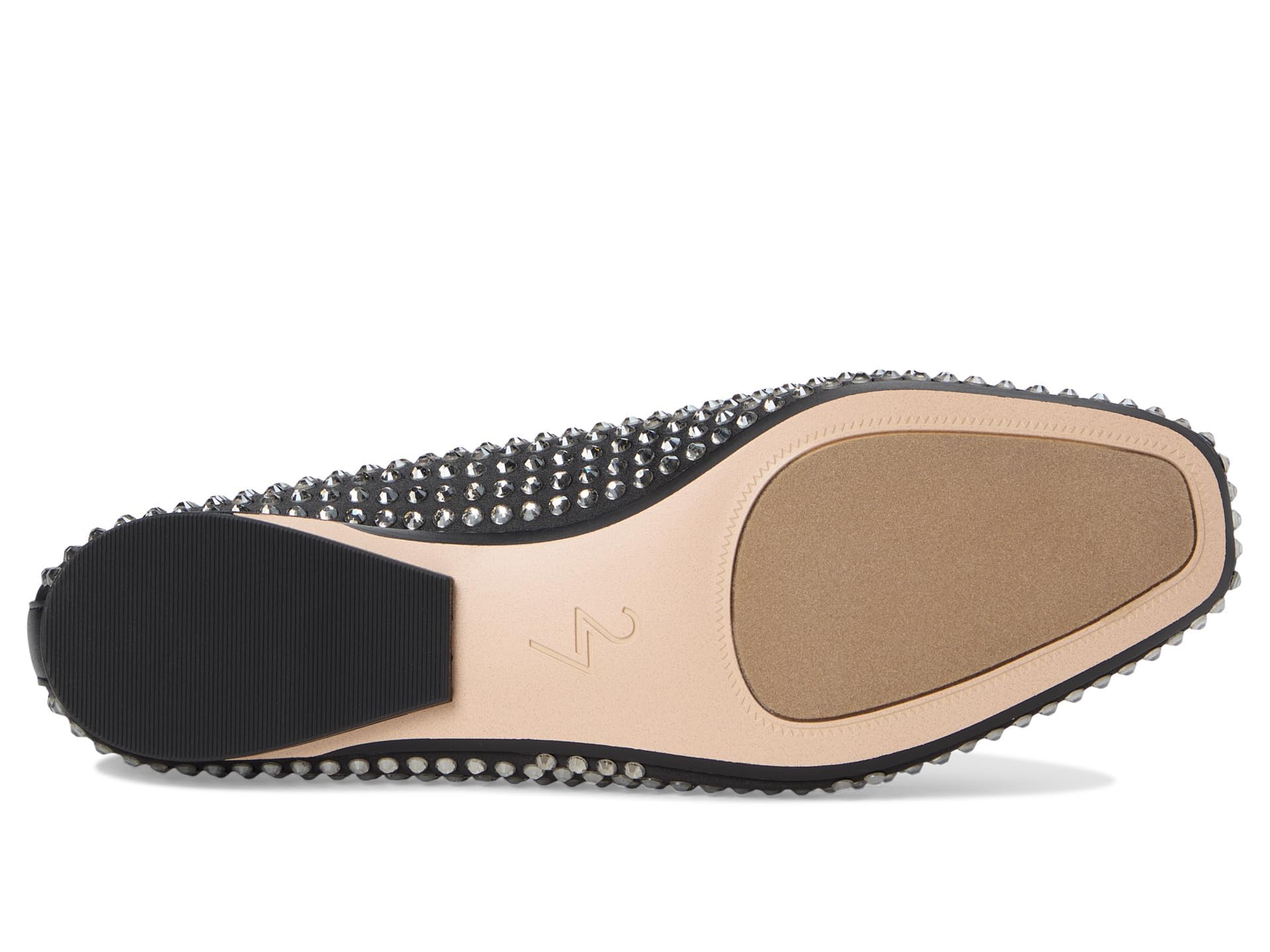 Naturalizer 29 Edit Carla, bailarinas planas para mujer, satén negro, 12