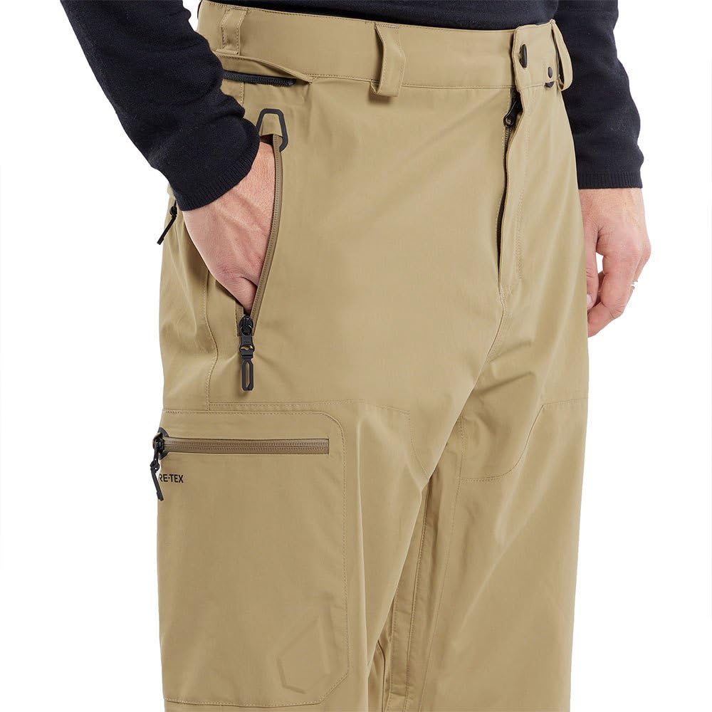Pantalones Volcom L Gore-TEX(R) Caqui oscuro SM (cintura de 28-31")