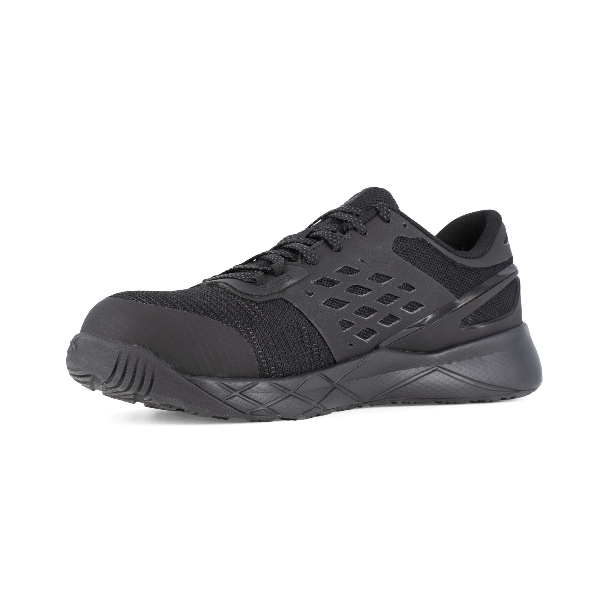 Reebok Work Nanoflex TR Work CT Oxford para hombre, 6 D(M) US, negro