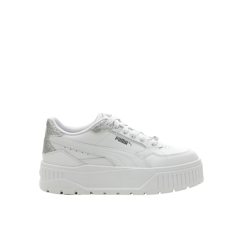 Puma Karmen Ii Idol unisex (niño grande), Puma White/Puma White/Puma Silver 2, 6.5, M