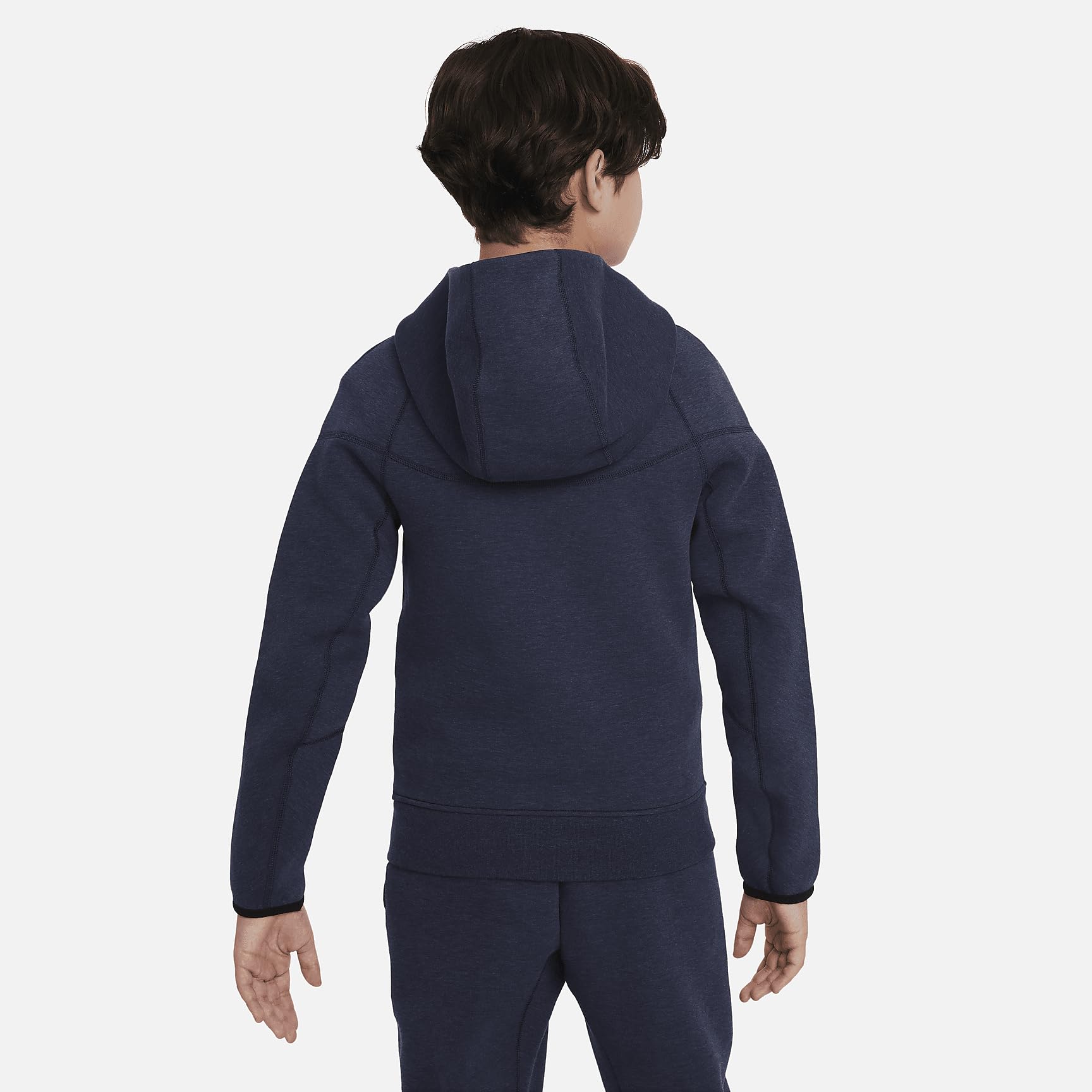 Nike NSW Tech Fleece Sudadera con capucha y cremallera completa para niño (niños pequ