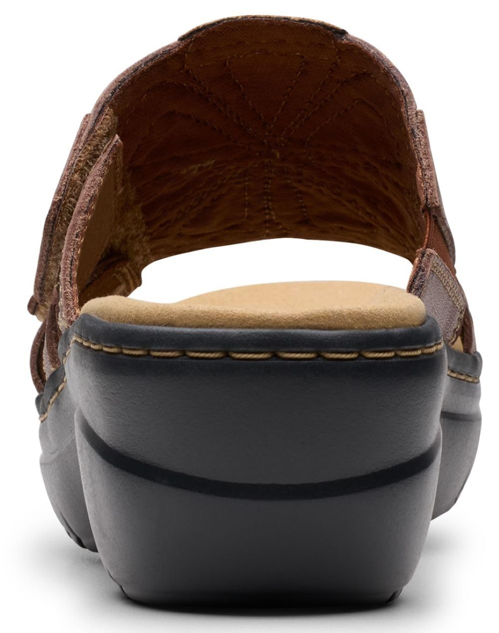 Clarks Mujer Merliah 2 Belle Marrón Multi Cuero 5 Mediano