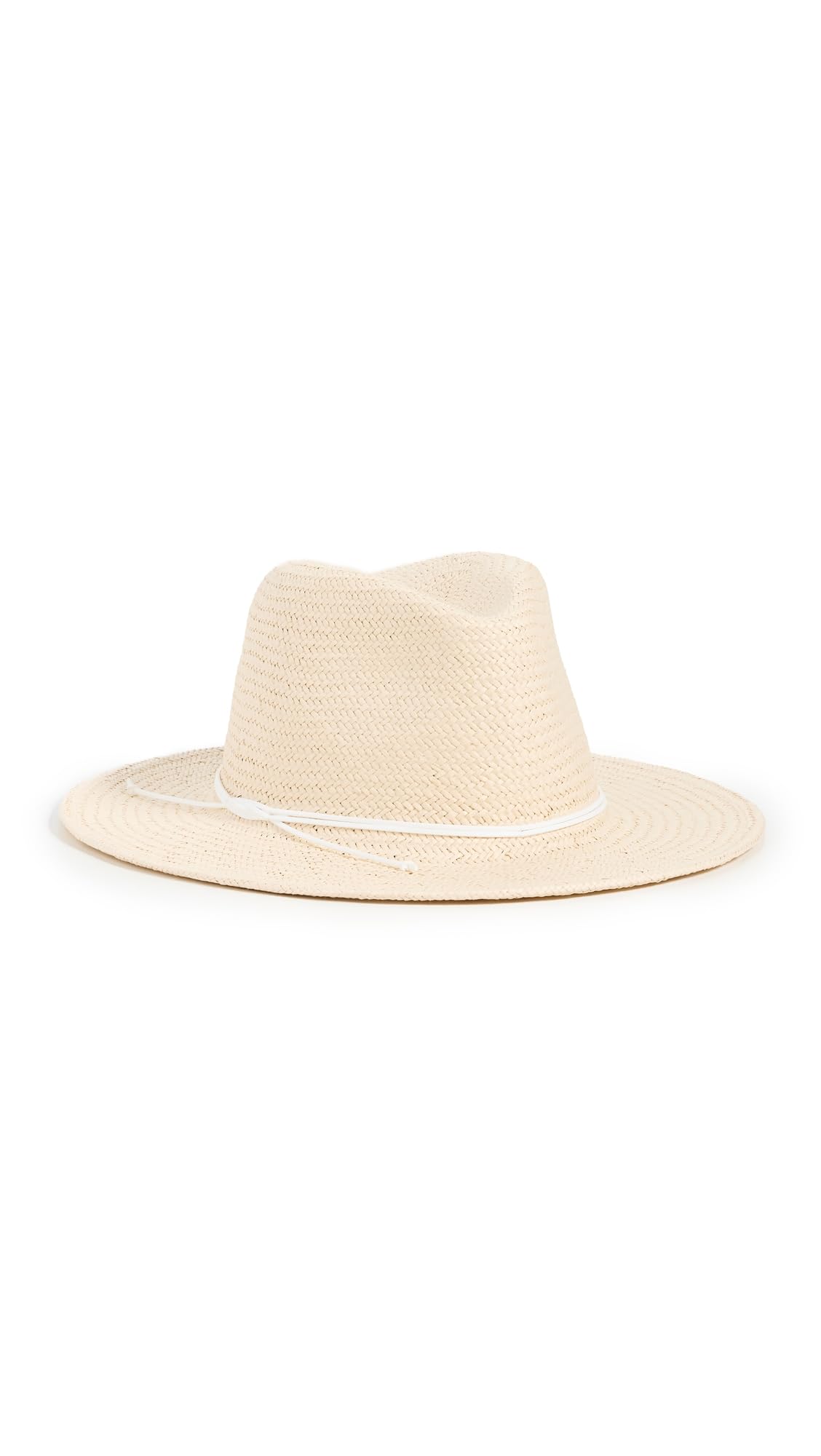 Hat Attack Gorro de Viaje clásico para Mujer, Natural/Blanco, Talla única