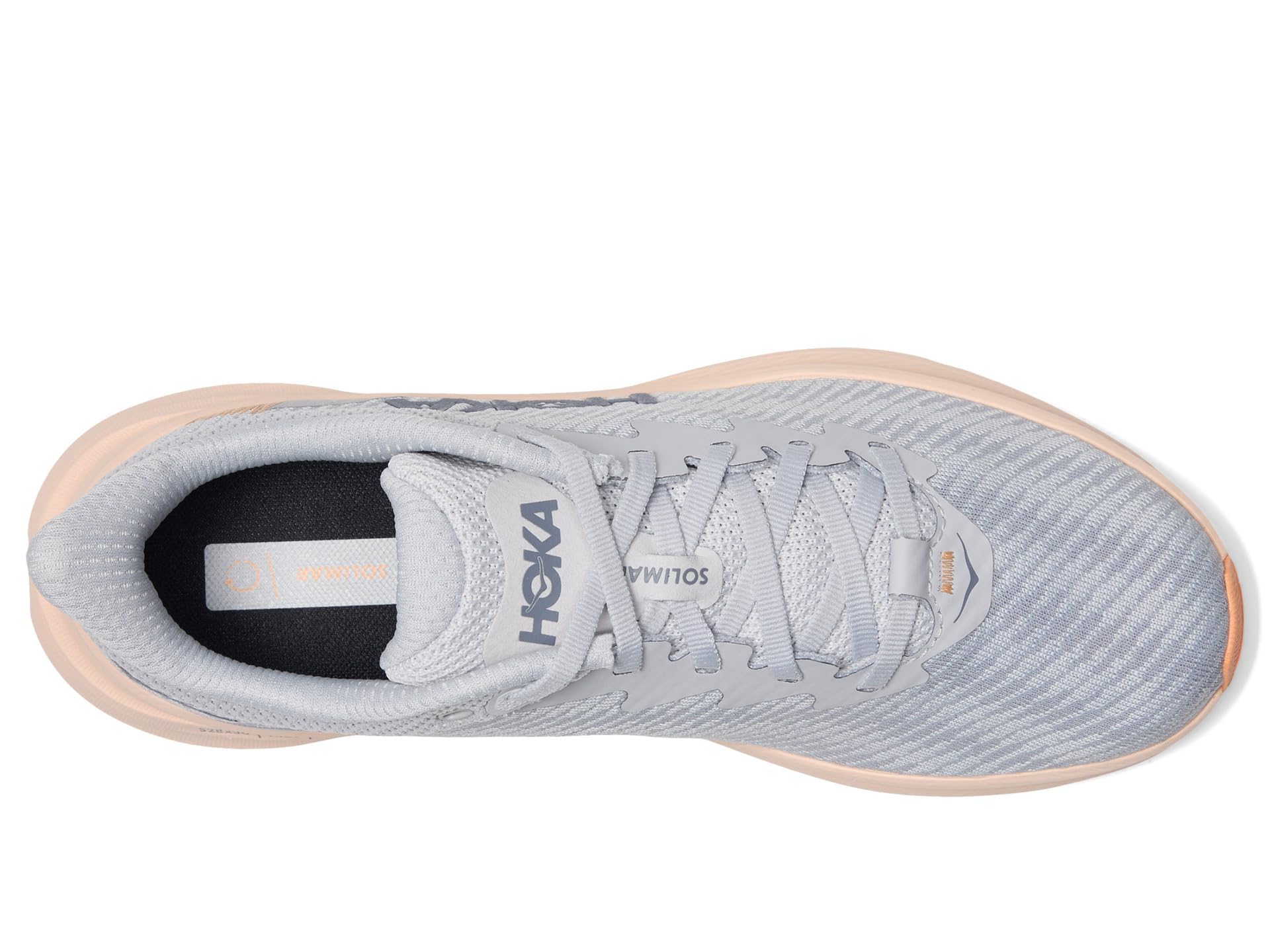Hoka Mujer Solimar Cosmic Grey/Tangerine Glow 7 Medium