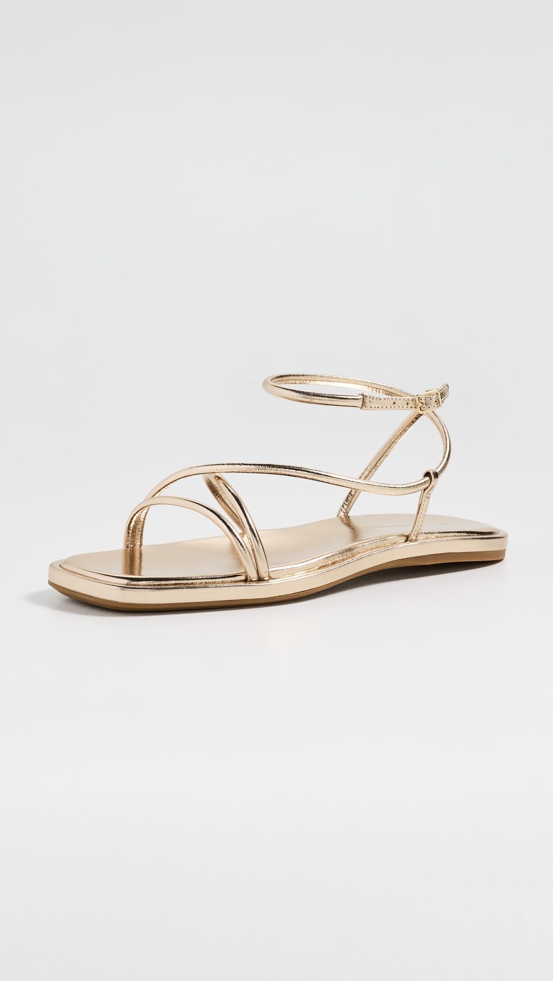 Loeffler Randall Noor Sandalias con tiras para mujer, champán, 8.5 mediano EE. UU.