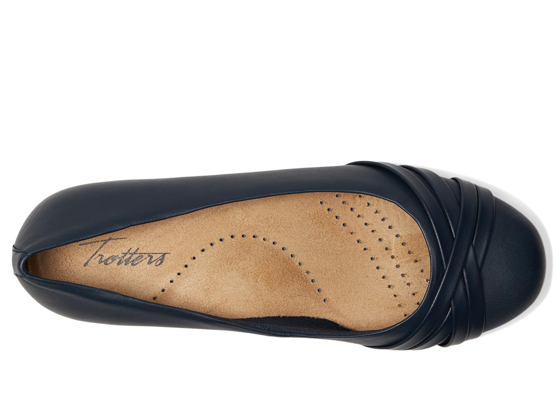 Trotters Mujer Daphne Azul Marino 8.5 Estrecho