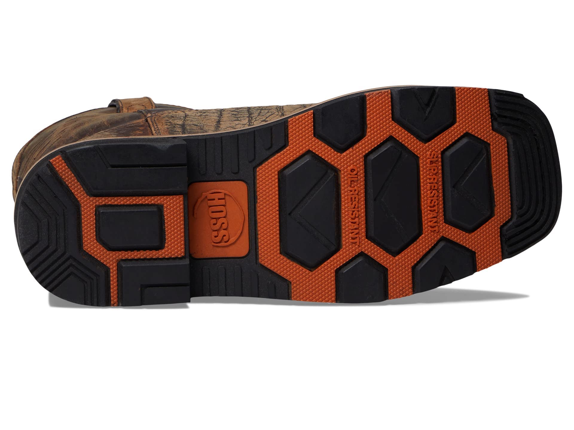 Hoss Rushmore Western Soft Toe Marrón 6.5 B (M)